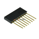 Tanotis 10pcs 8 Pin 2.54 mm Stackable Long Legs Femal Header For Arduino Shield