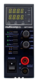 Multicomp PRO MP710083 Bench Power Supply Auto-Ranging Adjustable 1 Output 500 mV 36 V 0 A 5