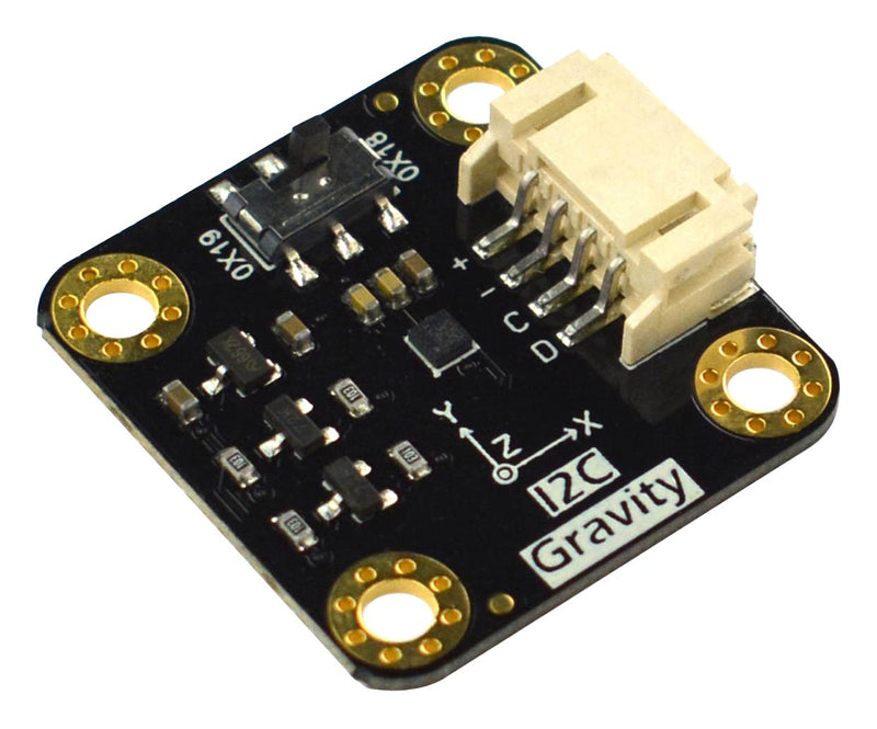 Dfrobot SEN0409 SEN0409 Accelerometer Board Gravity Triple Axis I2C LIS2DW12 Arduino &Acirc;&plusmn;2g / &Acirc;&plusmn;4g/ &Acirc;&plusmn;8g &Acirc;&plusmn;16g New