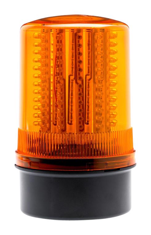 Moflash Signalling LED201-02-03 (BLUE) Beacon Continuous Flashing -25 &deg;C to 55 Rotating 24 V 205 mm H LED201 Series Blue New