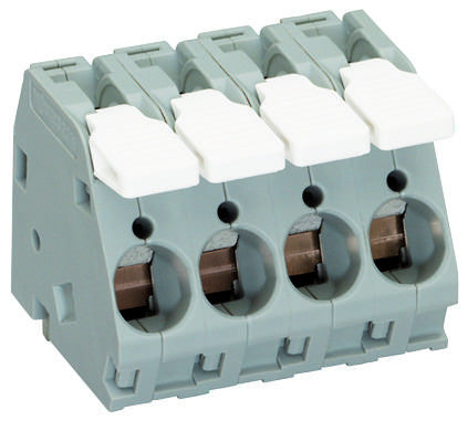 WAGO 2716-102 TERMINAL BLOCK, PCB, 2 POSITION, 16-6AWG