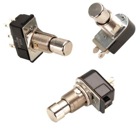 CARLING TECHNOLOGIES 110-SPM-OFF SWITCH, PUSHBUTTON, SPST, 6A, 250V