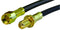 AMPHENOL RF 135110-04-48.00 COAXIAL CABLE ASSEMBLY, SMA M-F, RG58, 48IN, BLACK