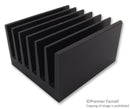 FISCHER ELEKTRONIK SK 100/75 SA Heat Sink, Standard Extruded, Black Anodized, 1.9 &deg;C/W, 40 mm, 66 mm, 75 mm