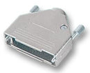 MH CONNECTORS MHDTZK-9-K D Sub Backshell, Diecast, MHDTZK Series, DE, 180&deg;, Zinc Body
