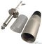 NEUTRIK NYS225 Phone Audio Connector, 2 Contacts, Plug, 6.35 mm, Cable Mount, Nickel Plated Contacts, Metal Body