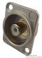 NEUTRIK NF2D-9 RCA (Phono) Audio / Video Connector, 2 Contacts, Socket, Gold Plated Contacts, Metal Body, White
