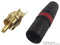 NEUTRIK NYS373-2 RCA (Phono) Audio / Video Connector, 1 Contacts, Plug, Gold Plated Contacts, Metal Body, Black