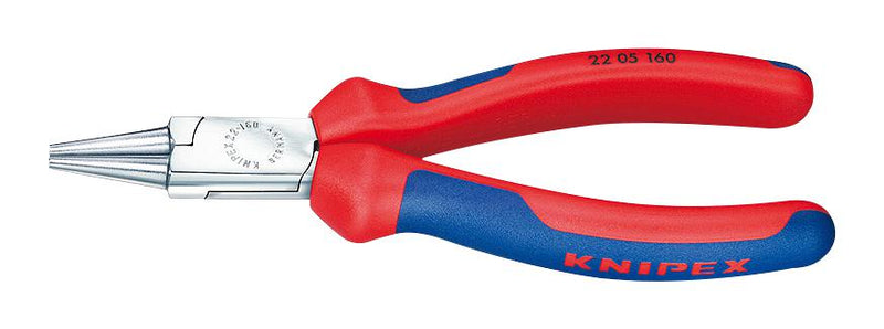 Knipex 22 05 140 Plier Round Nose Chrome Plated mm Overall Length
