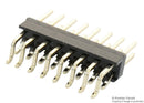Multicomp PRO 2213R-16G-SM-7576APR Pin Header Right Angle Board-to-Board 2.54 mm 2 Rows 16 Contacts Surface Mount