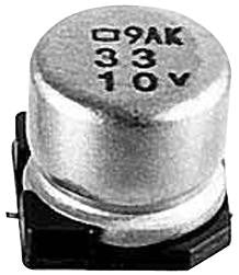 UNITED CHEMI-CON BMVK160ADA4R7MD60G ALUMINUM ELECTROLYTIC CAPACITOR 4.7UF 16V 20%, SMD