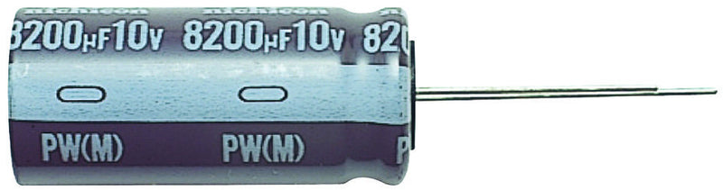 NICHICON UPW1C222MHD1TO ALUMINUM ELECTROLYTIC CAPACITOR, 2200UF, 16V, 20%, RADIAL