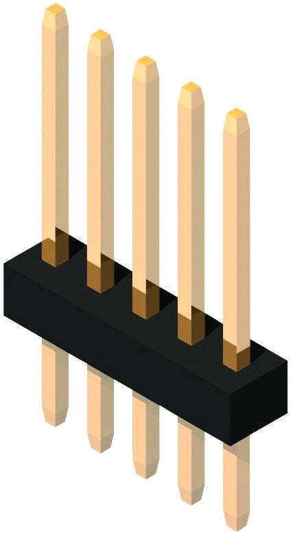 GCT (GLOBAL CONNECTOR TECHNOLOGY) BC020-07-A-0200-0300-L BOARD-BOARD CONNECTOR HEADER, 7WAY, 1ROW
