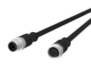 Metz Connect 142MCA12010 142MCA12010 Sensor Cord 4P M12 PLUG-JACK 1M New