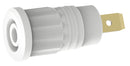 Tenma 72-14244 Banana Test Connector Jack Panel Mount 36 A 1 kV Gold Plated Contacts White