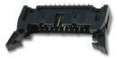 AMPHENOL T816106A1S102CEU Wire-To-Board Connector, Long Latch, 2.54 mm, 6 Contacts, Header, T816 Series, Through Hole, 2 Rows