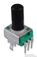 BI TECHNOLOGIES / TT ELECTRONICS P090S-14T20BR10K ROTARY POTENTIOMETER, 10KOHM, 20%, 30mW