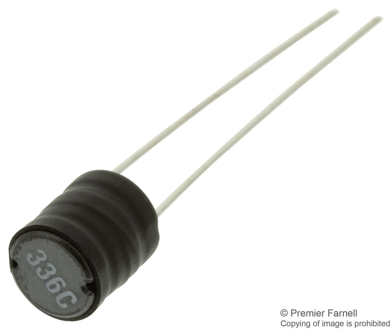 MURATA POWER SOLUTIONS 13R336C INDUCTOR, 33MH, 60MA, RADIAL LEADED