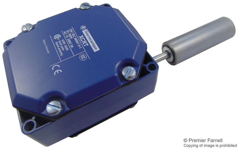 Telemecanique Sensors XCRT115 Limit Switch Roller Lever Dpdt 3 A 240 V 1 N-m Osisense XC Series
