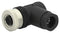TE Connectivity T4112402041-000 Sensor Connector M12 Receptacle 4 Contacts Screw Socket Right Angle Cable Mount