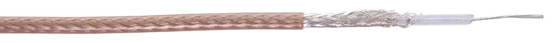 Carlisleit M17/113-RG316 Coaxial Cable MIL-DTL-17 Single Braid RG316 25 AWG 50 ohm 328 ft 100 m