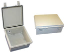 BUD INDUSTRIES NBF-32310 ENCLOSURE, WALL MOUNT, PBT/PC LIGHT GRAY