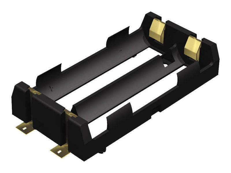 Keystone 1048P Batt Holder 18650 X 2 SMD