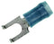 AMP - TE CONNECTIVITY 2-320862-1 TERMINAL, SPADE/FORK, #8, CRIMP, BLUE