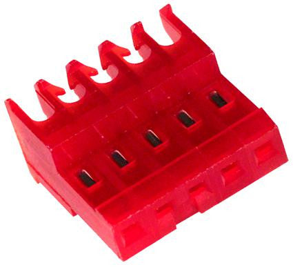 AMP - TE CONNECTIVITY 3-640620-5 WIRE-BOARD CONNECTOR RECEPTACLE, 5 POSITION, 2.54MM