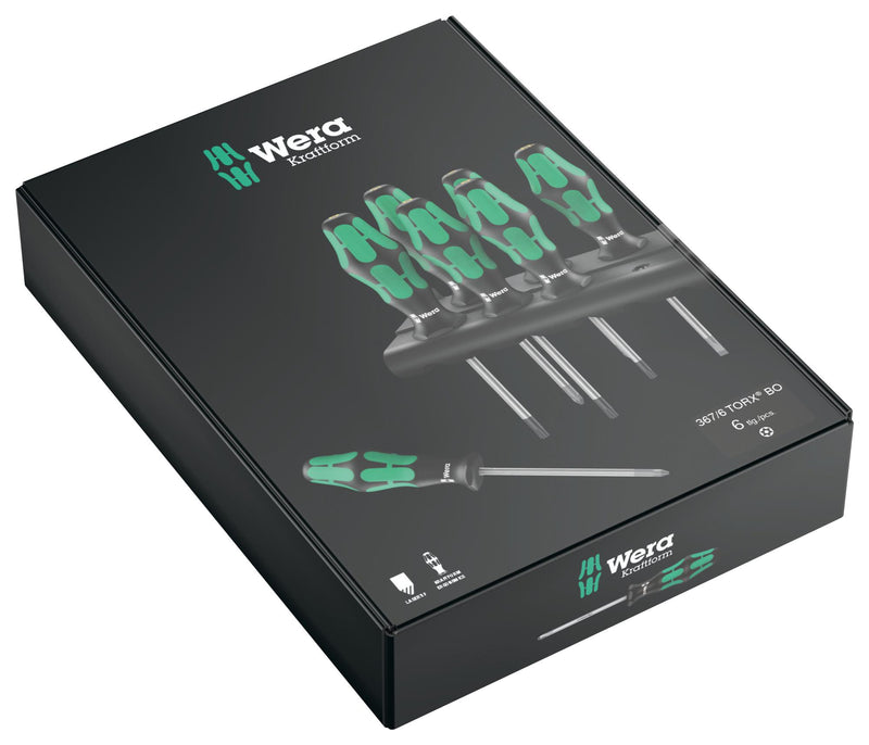Wera 138250 Screwdriver Set Torx 6 Pieces