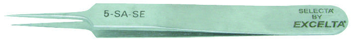EXCELTA 5-SA-SE PRECISION TWEEZER, 4.25IN