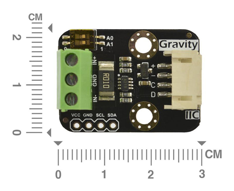 Dfrobot SEN0291 SEN0291 Wattmeter Gravity I2C Digital Arduino UNO/Raspberry Pi 3B Boards