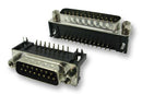 WURTH ELEKTRONIK 618015231221 D Sub Connector, 15 Contacts, Plug, DA, R/A PCB Mount D Sub, Solder