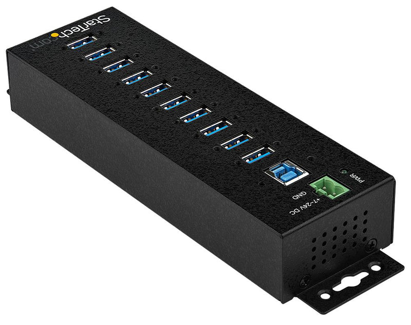 Startech HB30A10AME Hub 10 Port Industrial USB 3.0 Mains Powered