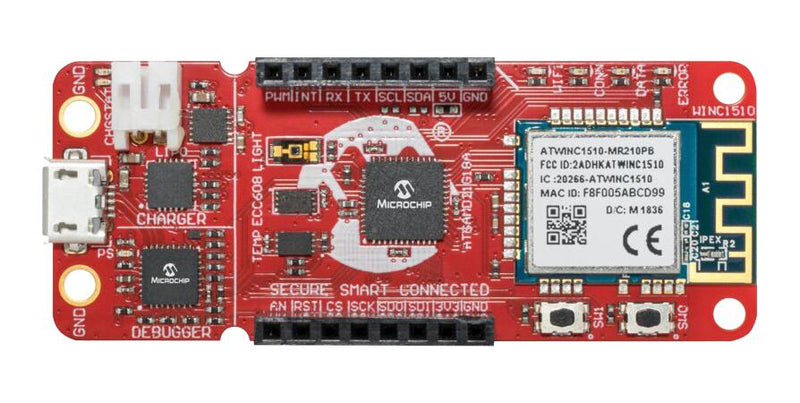 Microchip EV75S95A Development Board ATSAMD21G18A/ATECC608A/ATWINC1510 32bit ARM Cortex-M0+ MCU