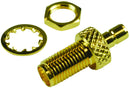 AMPHENOL RF 242182 BULKHEAD ADAPTER, SMA JACK-SMB JACK