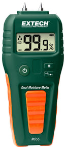 Extech Instruments MO55 Moisture Meter 0% to 99.9% 0.1 % 5 &deg;C 45 170 mm 30