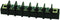 MOLEX 38720-0206 TERMINAL BLOCK, BARRIER, 6 POSITION, 22-12AWG