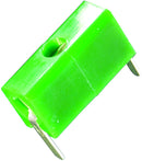 JOHNSON - CINCH CONNECTIVITY 105-0754-001 TEST JACK, HORIZONTAL, 5A, GREEN