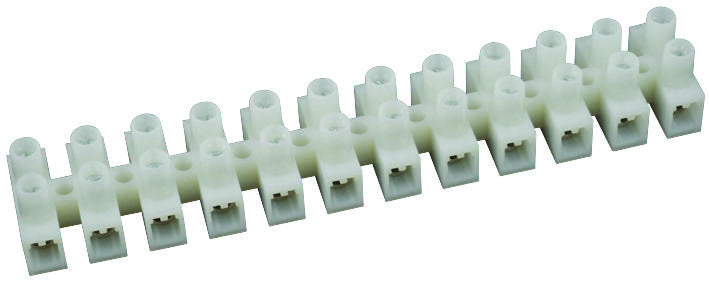 IDEAL 89-612 TERMINAL BLOCK, BARRIER, 12 POSITION, 22-10AWG