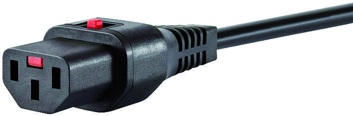 SCHAFFNER IL13-C14-SVT-3100-183 POWER CORD, IEC 320 C14 TO IEC 320 C136FT, 10A