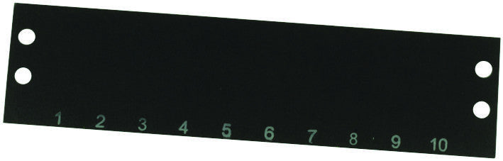 CINCH MS-10-141 TERMINAL BLOCK MARKER, 1 TO 10, 11.13MM