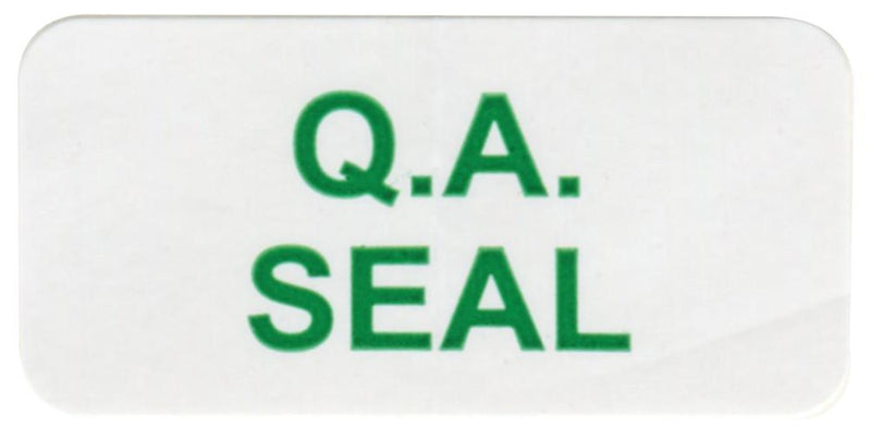 Multicomp PRO MP009774 Label Tamperproof 13 mm 37 Vinyl QA Seal