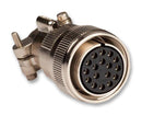 ITT Cannon CA06COME14S-7SF26 CA06COME14S-7SF26 Circular Connector CA-COM Straight Plug 3 Contacts Solder Socket Threaded 14S-7