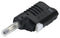 CAL Test Electronics CT2017-0 Conn Banana Plug 36A Clamp BLK