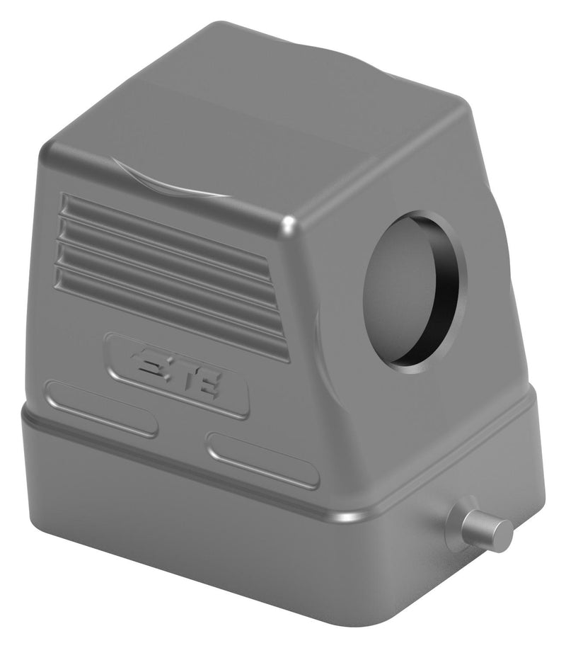 TE Connectivity T1310060121-000 T1310060121-000 Heavy Duty Connector Hood Side Entry Aluminium Alloy Body 1 Lever