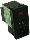 CORCOM - TE CONNECTIVITY 1-6609107-7 POWER ENTRY MODULE, PLUG, 6A