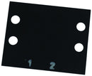 CINCH MS-2-141 TERMINAL BLOCK MARKER, 1 TO 2, 11.13MM