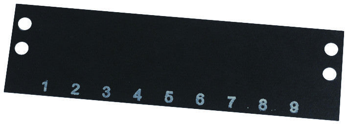 CINCH MS-9-140 TERMINAL BLOCK MARKER, 1 TO 9, 9.53MM