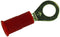 3M 94717 TERMINAL, RING TONGUE, #10, CRIMP, RED